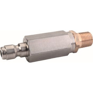 GP 100560 High Pressure Nozzle Filter, S/S 1/4" MPT x 1/4" QC